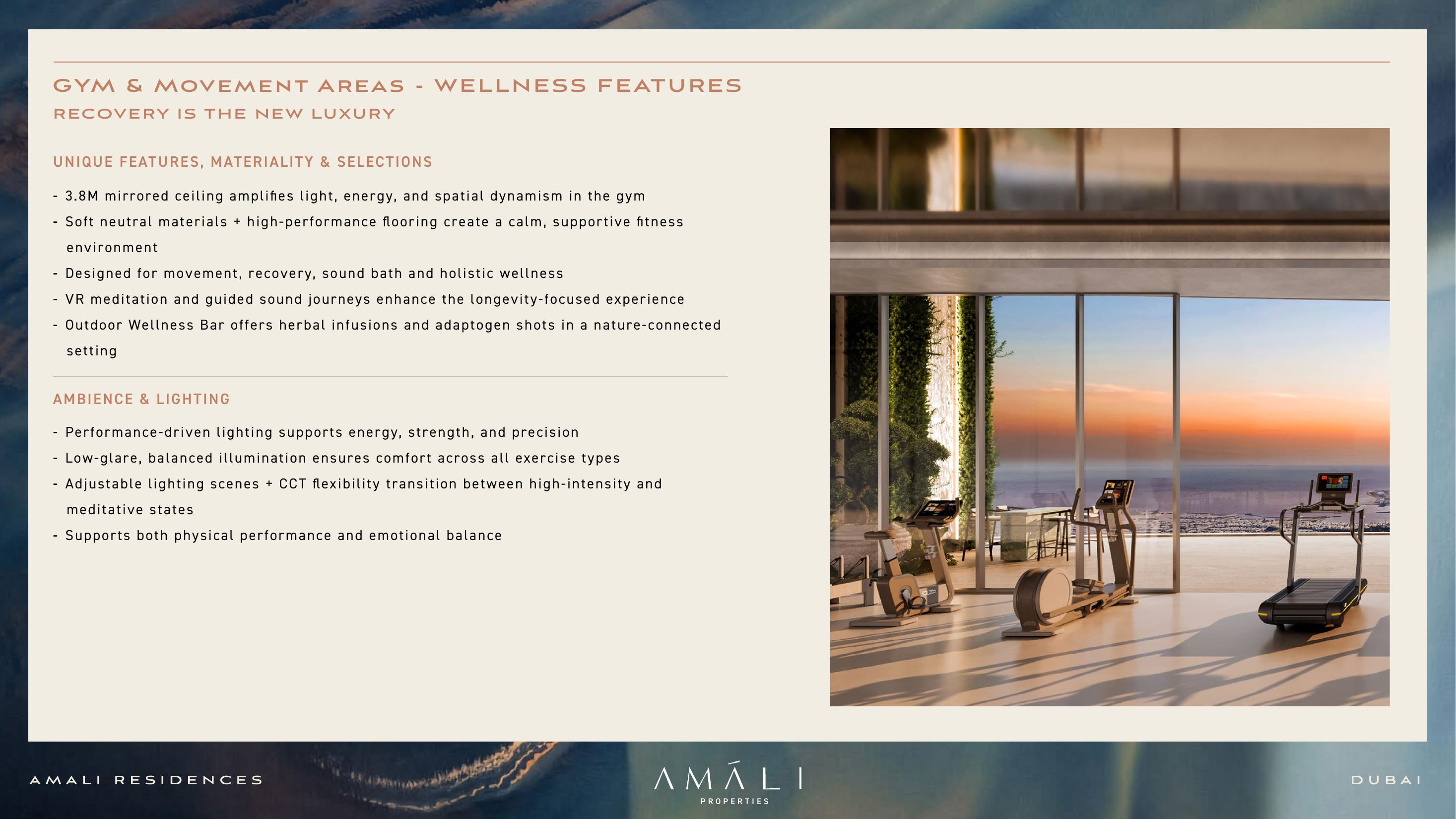 The Retreat · Level 35 wellness sanctuary plan